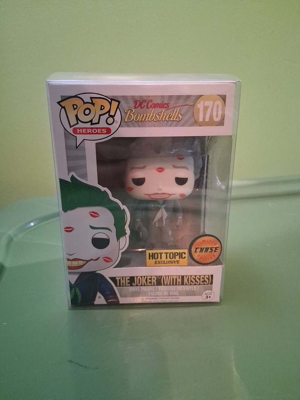 Funko Pop Heroes DC Comics Bombshells The Joker With Kisses 170 Chase